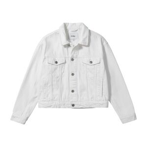 Pistola Jean Jacket Women’s Small White Denim Icebreaker Oversized